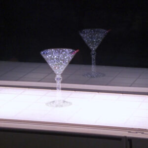 The replicator produces a martini on Star Trek The Next Generation